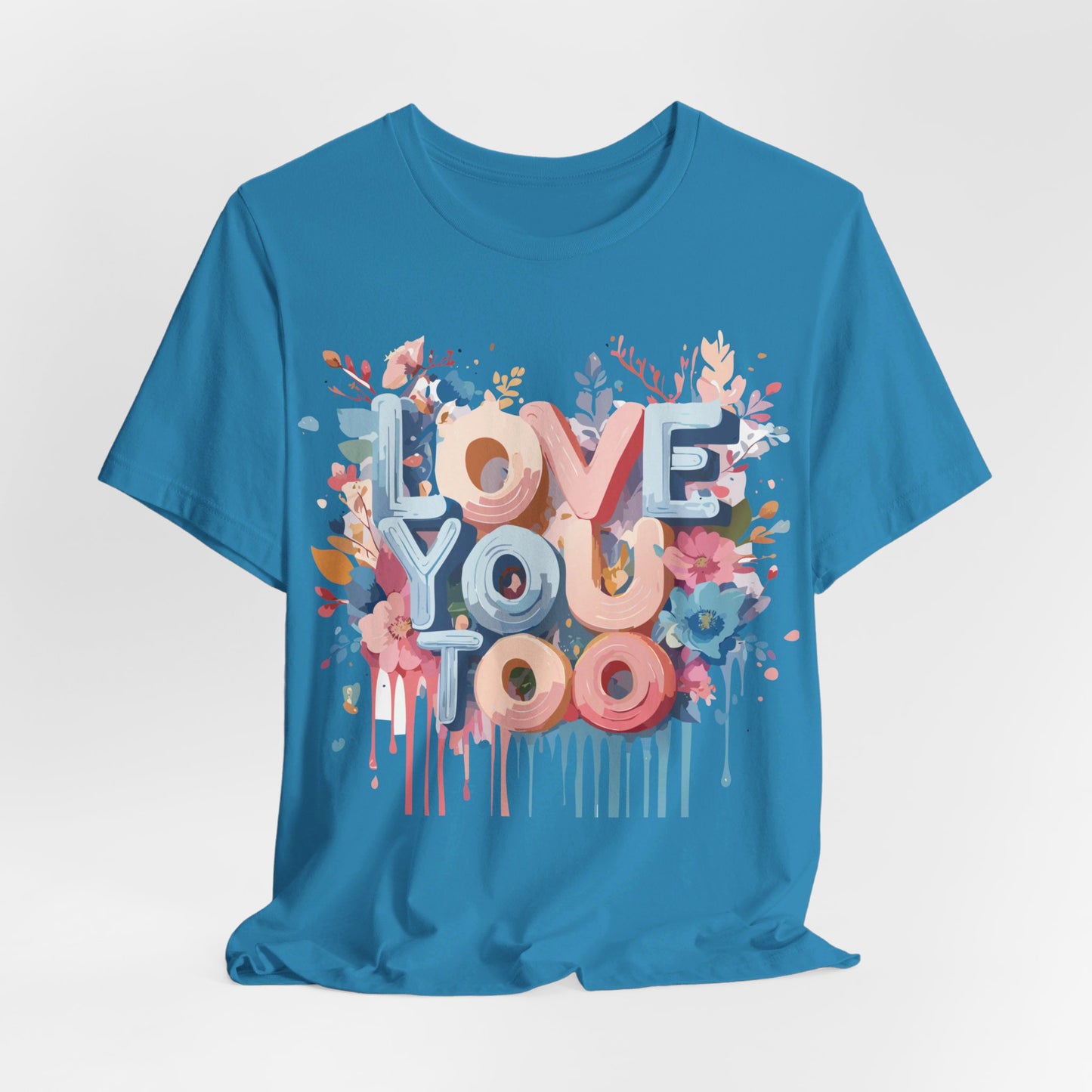 T-Shirt aus natürlicher Baumwolle – Love Story Collection