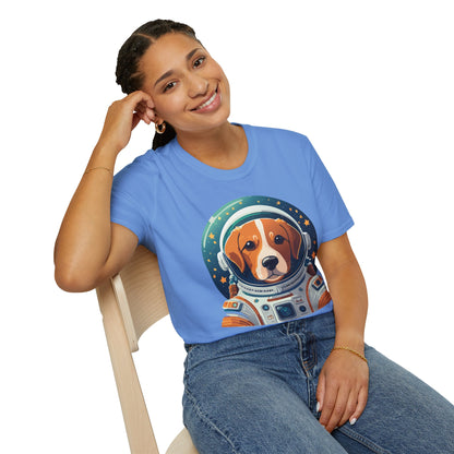 Dog Shirt Unisex Animal Print Tee Softstyle Short Sleeve Tee
