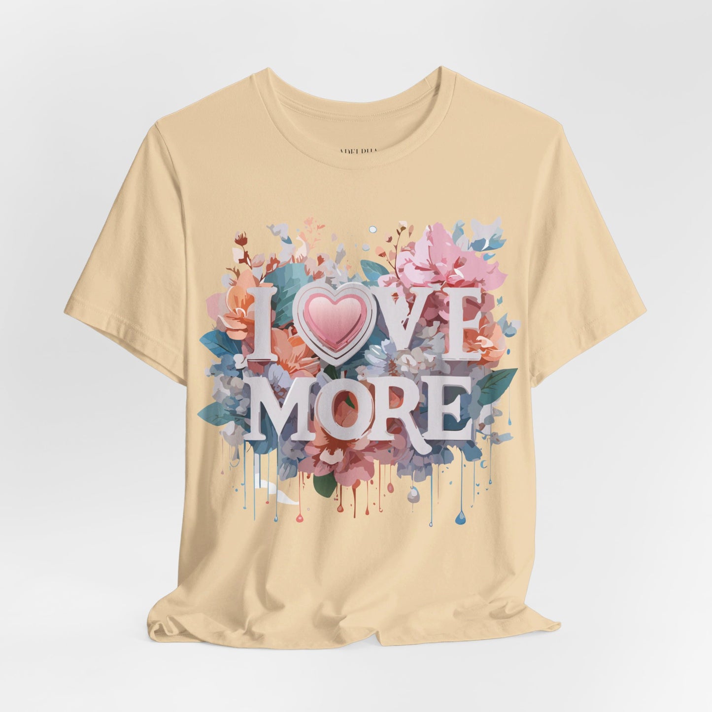 T-Shirt aus natürlicher Baumwolle – Love Story-Kollektion