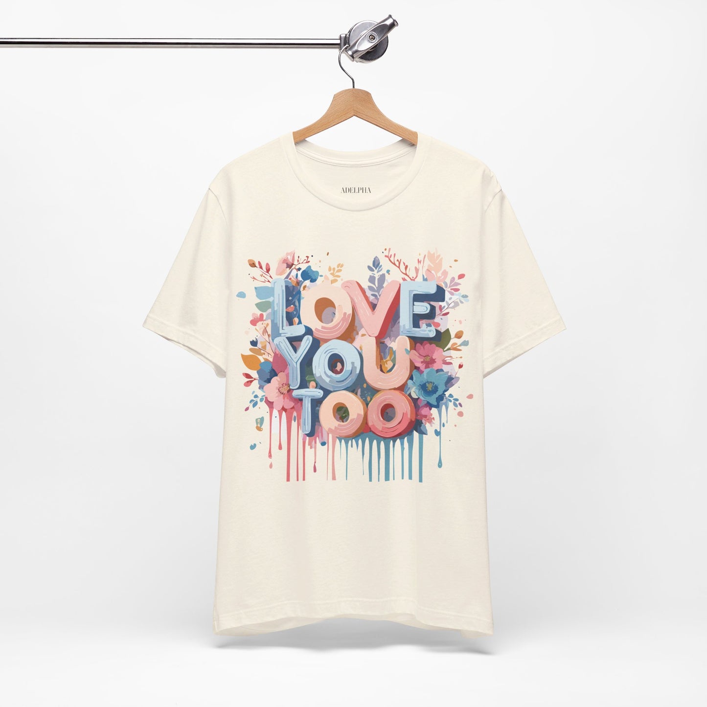 T-shirt en coton naturel - Collection Love story