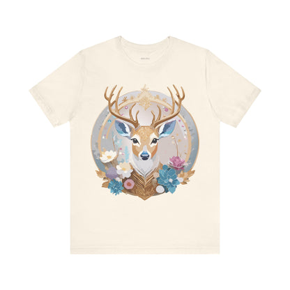 Natural Cotton Tee Shirt - Medallion Collection Printify