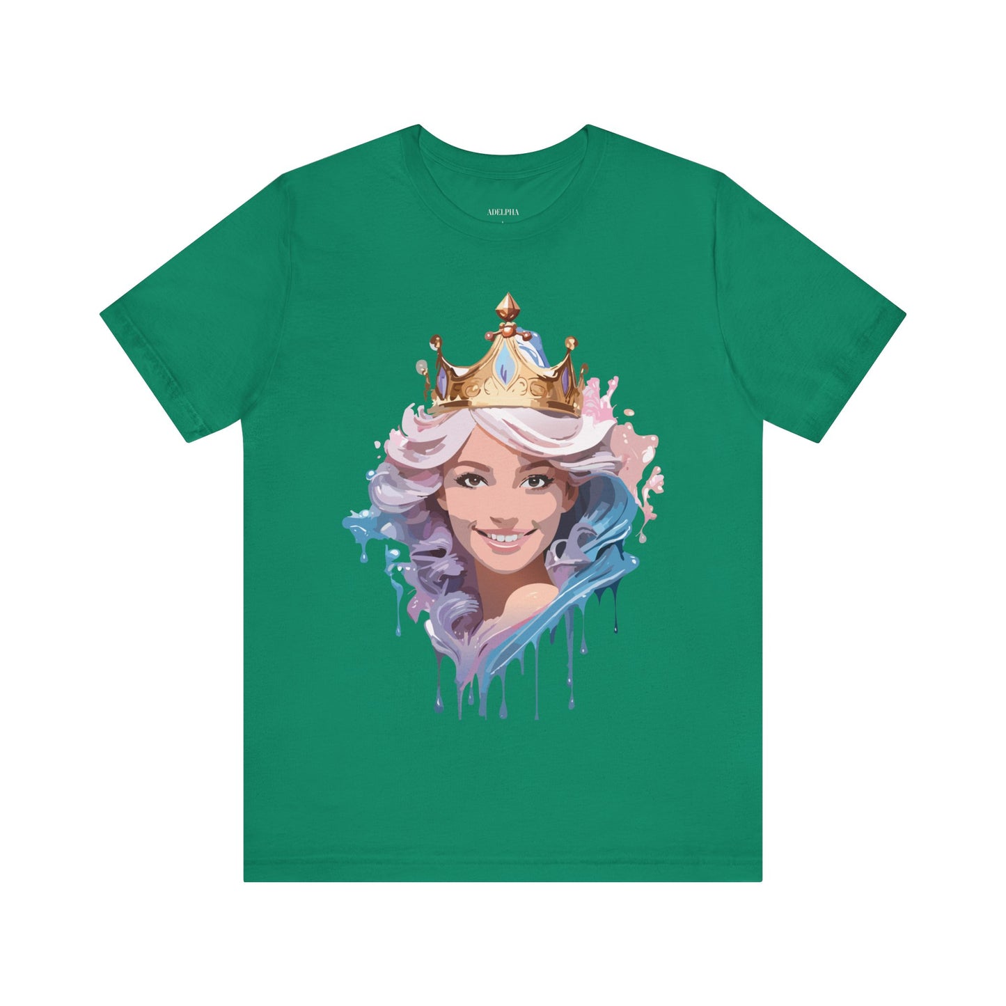 T-Shirt aus natürlicher Baumwolle – Queen Collection