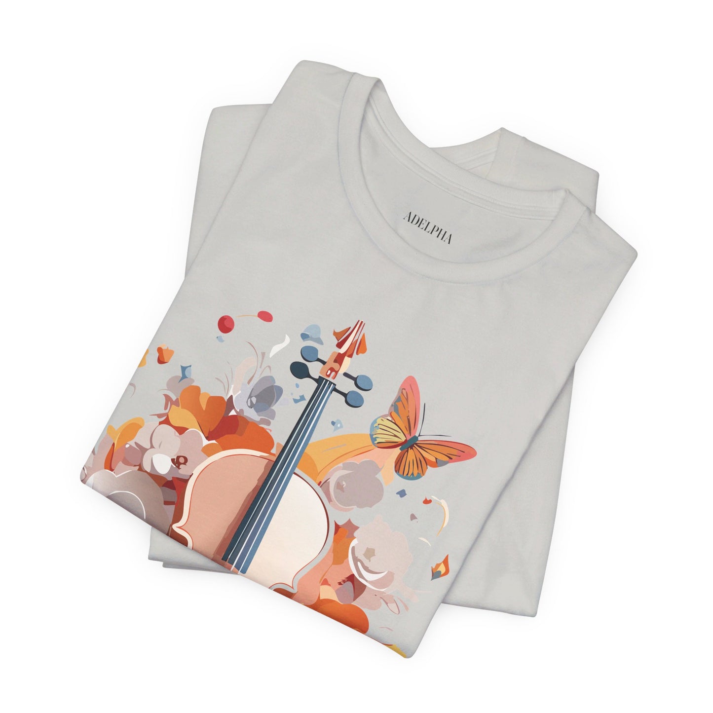 Natural Cotton Tee Shirt - Music collection