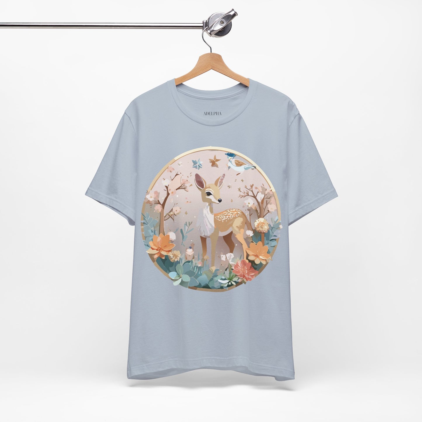 Natural Cotton Tee Shirt - Medallion Collection