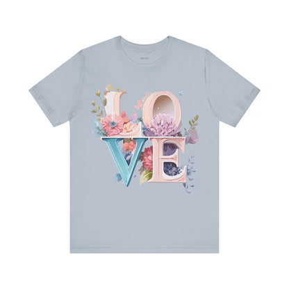 Natural Cotton Tee Shirt - Love story Collection Printify