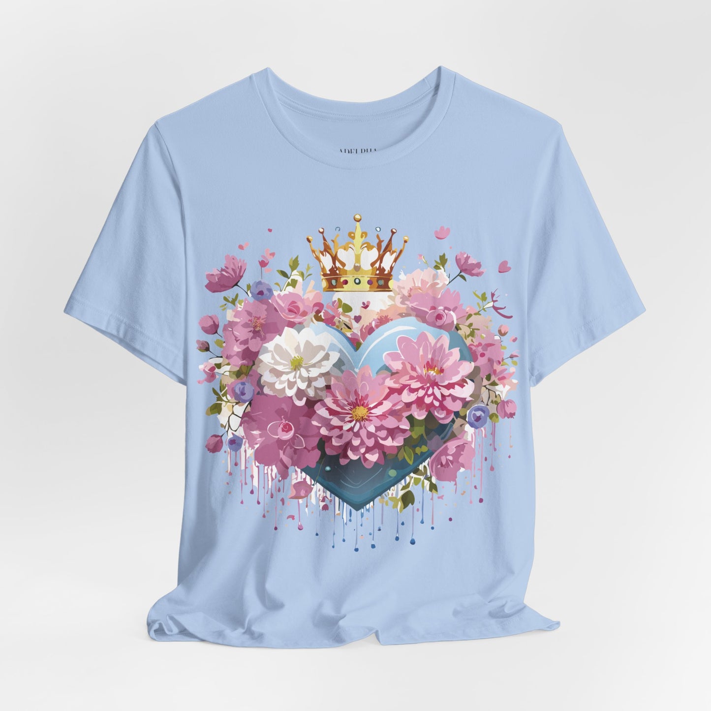 Natural Cotton Tee Shirt - Love story Collection