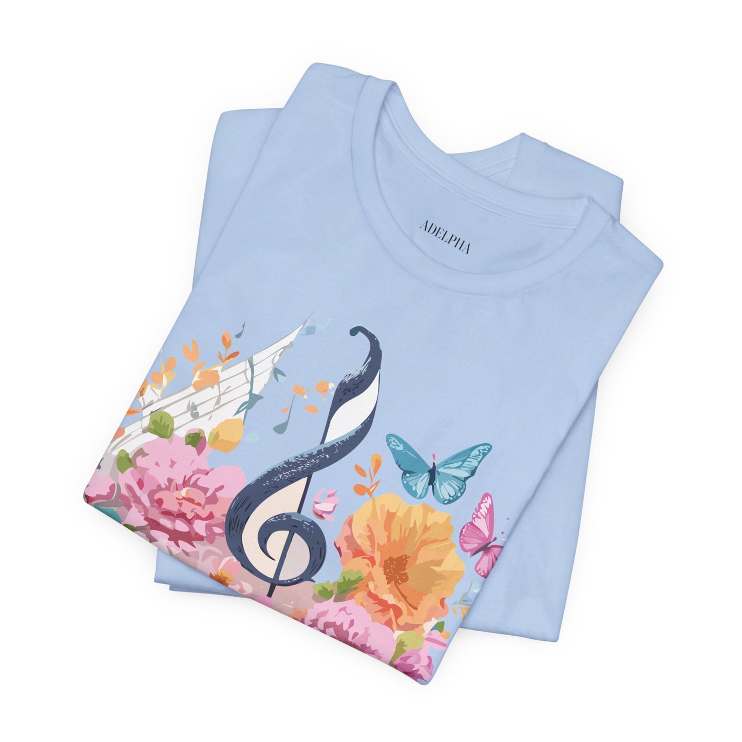 T-shirt en coton naturel - Collection Musique