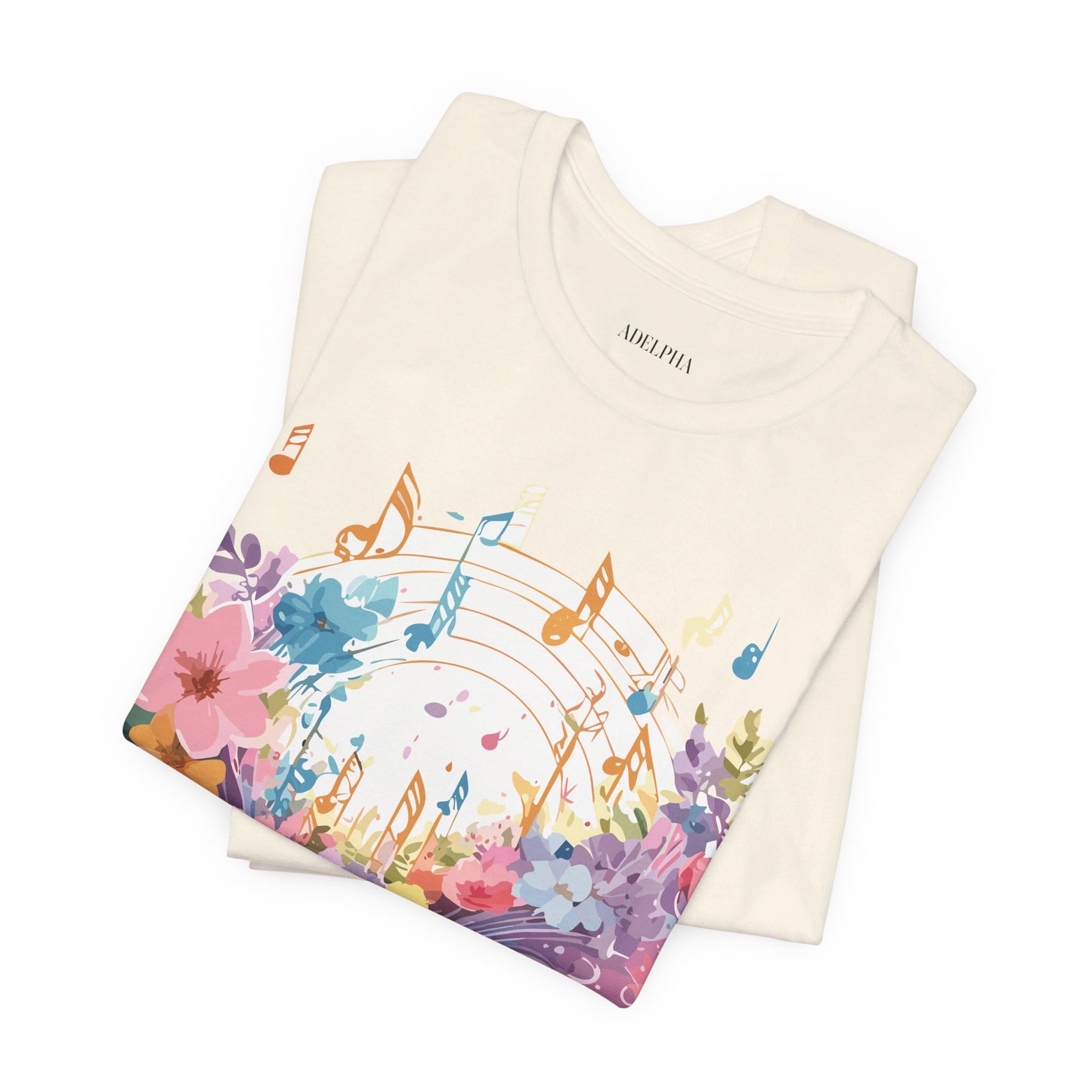 T-shirt en coton naturel - Collection Musique