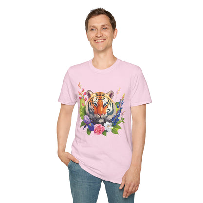 Tiger Shirt Unisex Gildan Softstyle Tee 100 Percent Ring Spun Cotton