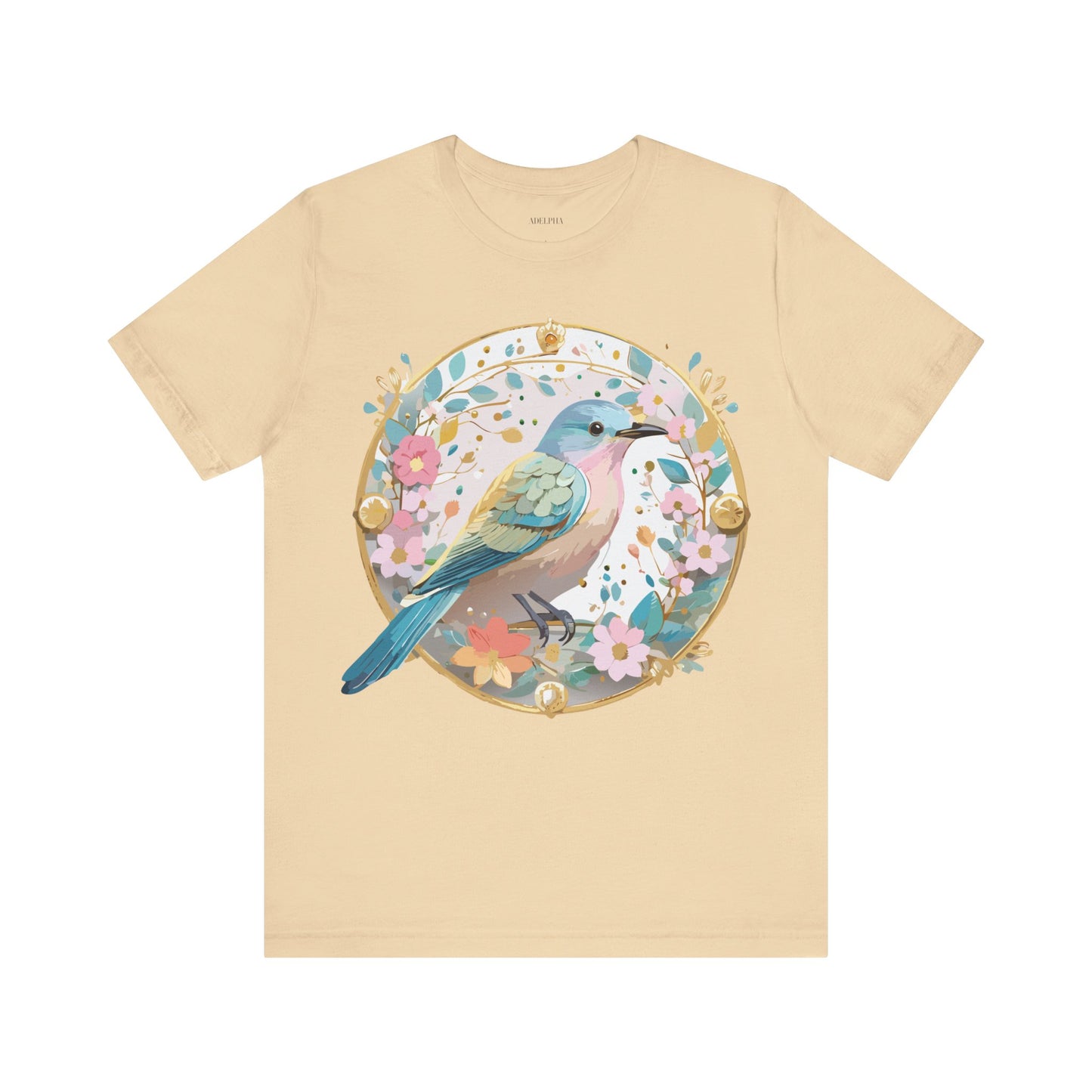 T-shirt en coton naturel - Collection Médaillon