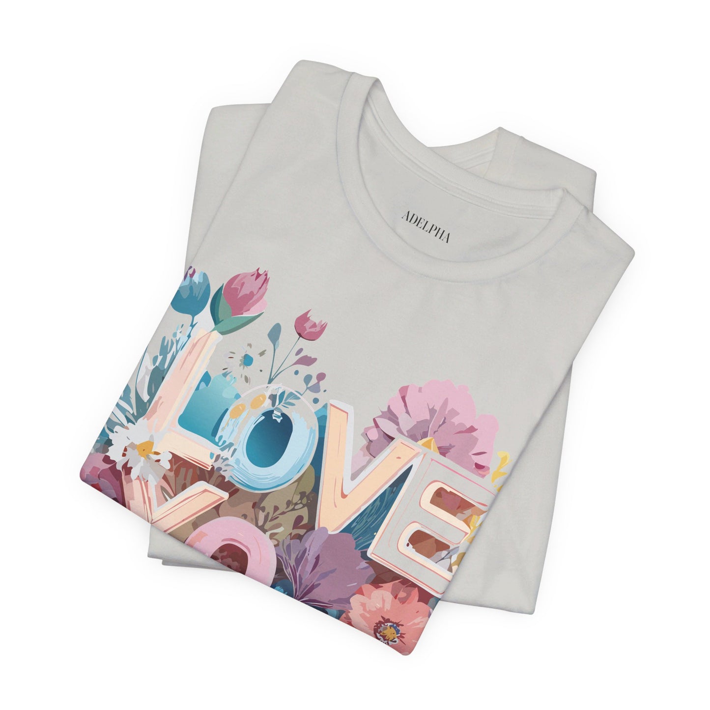 Natural Cotton Tee Shirt - Love story Collection