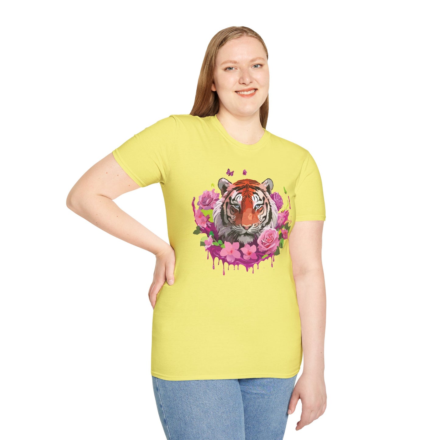 Tiger Shirt, Shirt with Tiger, Animal Tee, Shirt with Animals