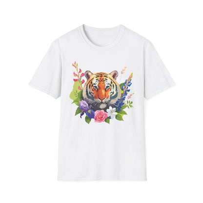 Tiger Shirt Unisex Gildan Softstyle Tee 100 Percent Ring Spun Cotton