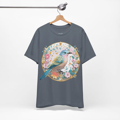 Natural Cotton Tee Shirt - Medallion Collection Printify