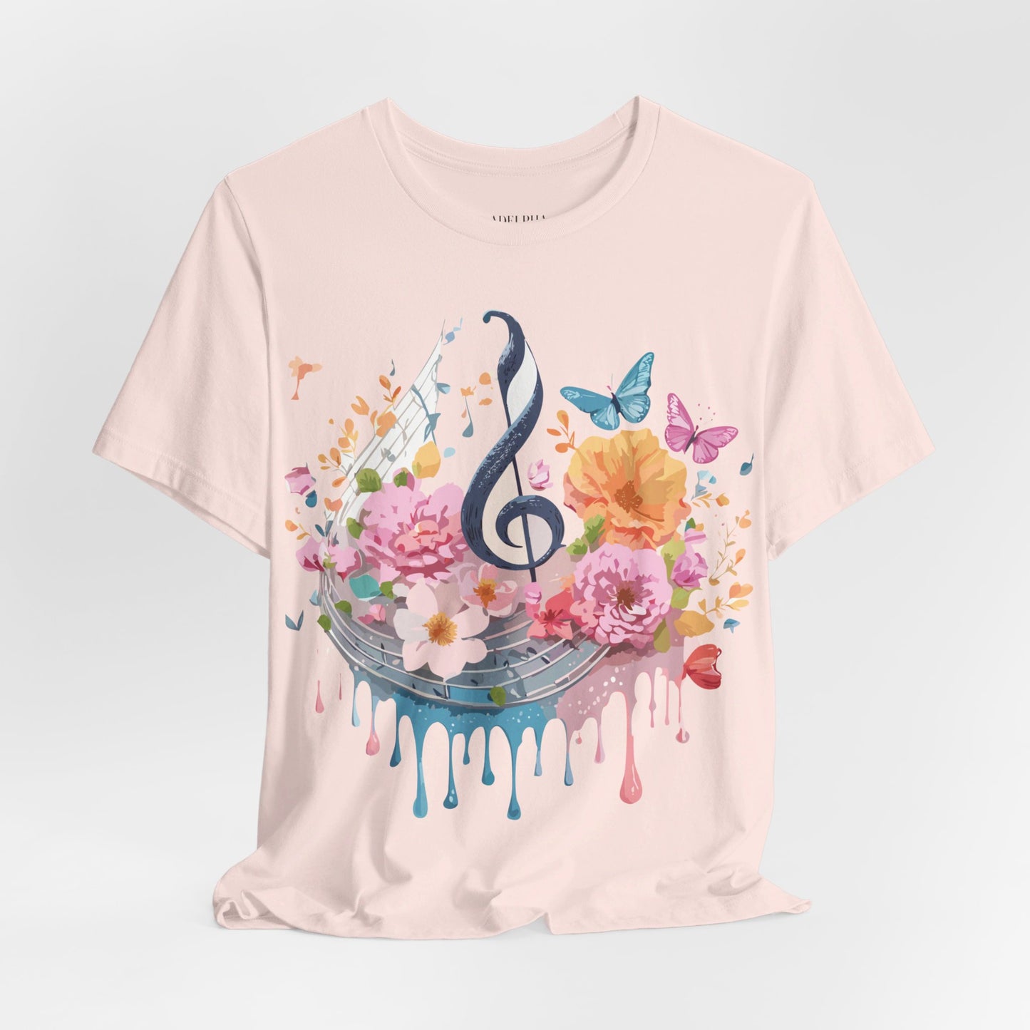 T-shirt en coton naturel - Collection Musique