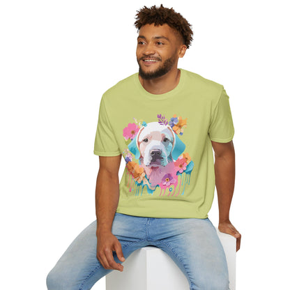 Dog Shirt Unisex Animal Tee Softstyle Gildan 64000 Short Sleeve Tee
