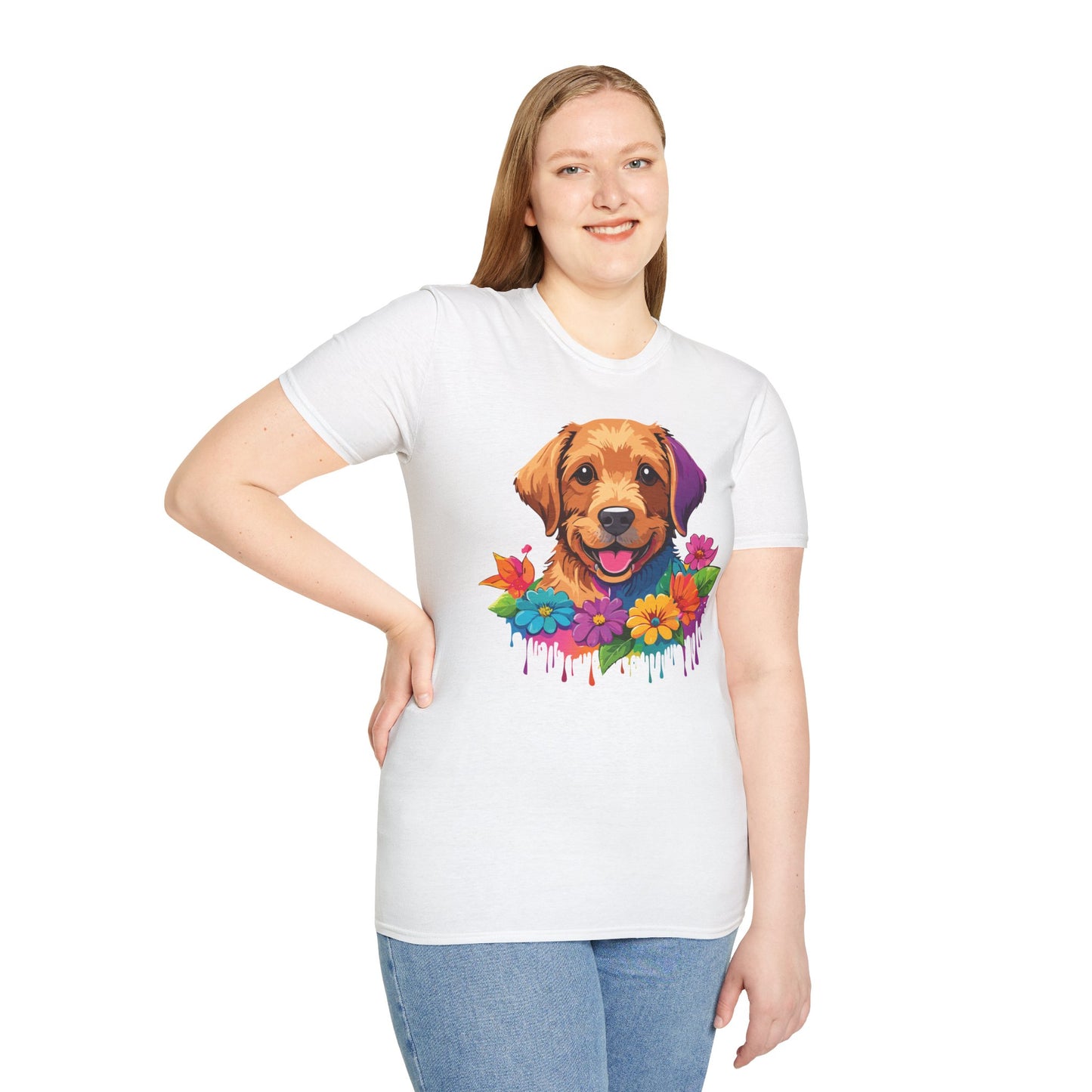 Dog Shirt, Shirt with Dog, Animal Tee, Shirt with Animals