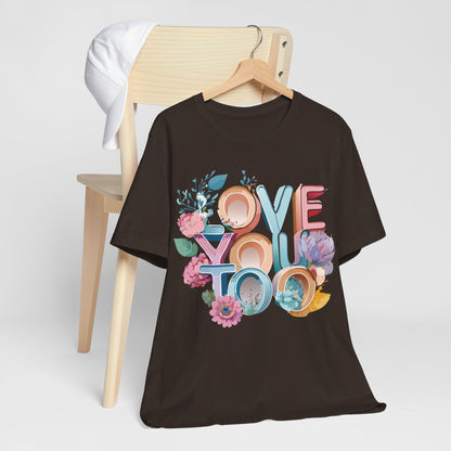 Natural Cotton Tee Shirt - Love Story Collection Printify