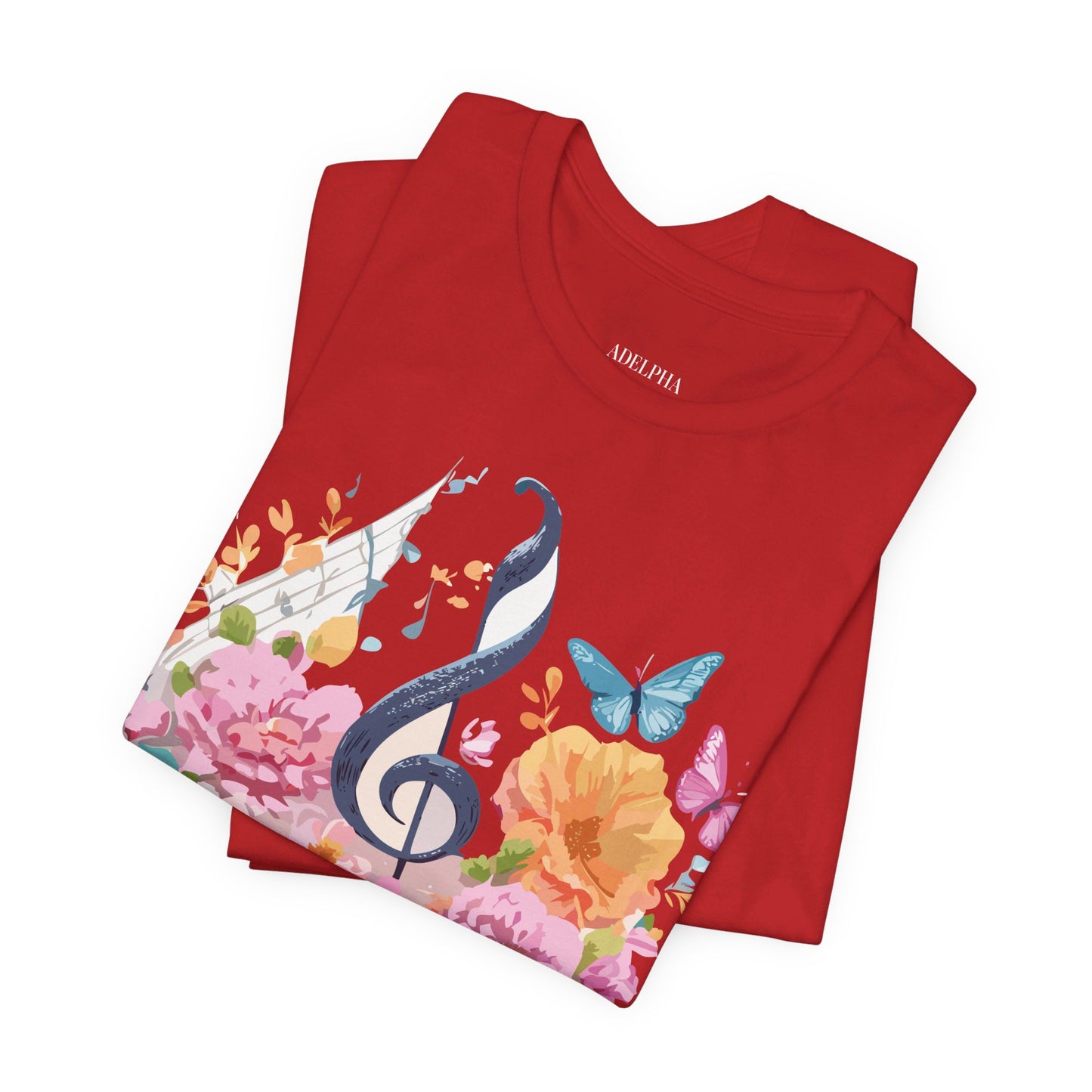 Natural Cotton Tee Shirt - Music Collection