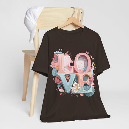 Natural Cotton Tee Shirt - Love Story Collection Printify