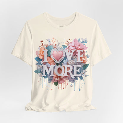 Natural Cotton Tee Shirt - Love story Collection Printify