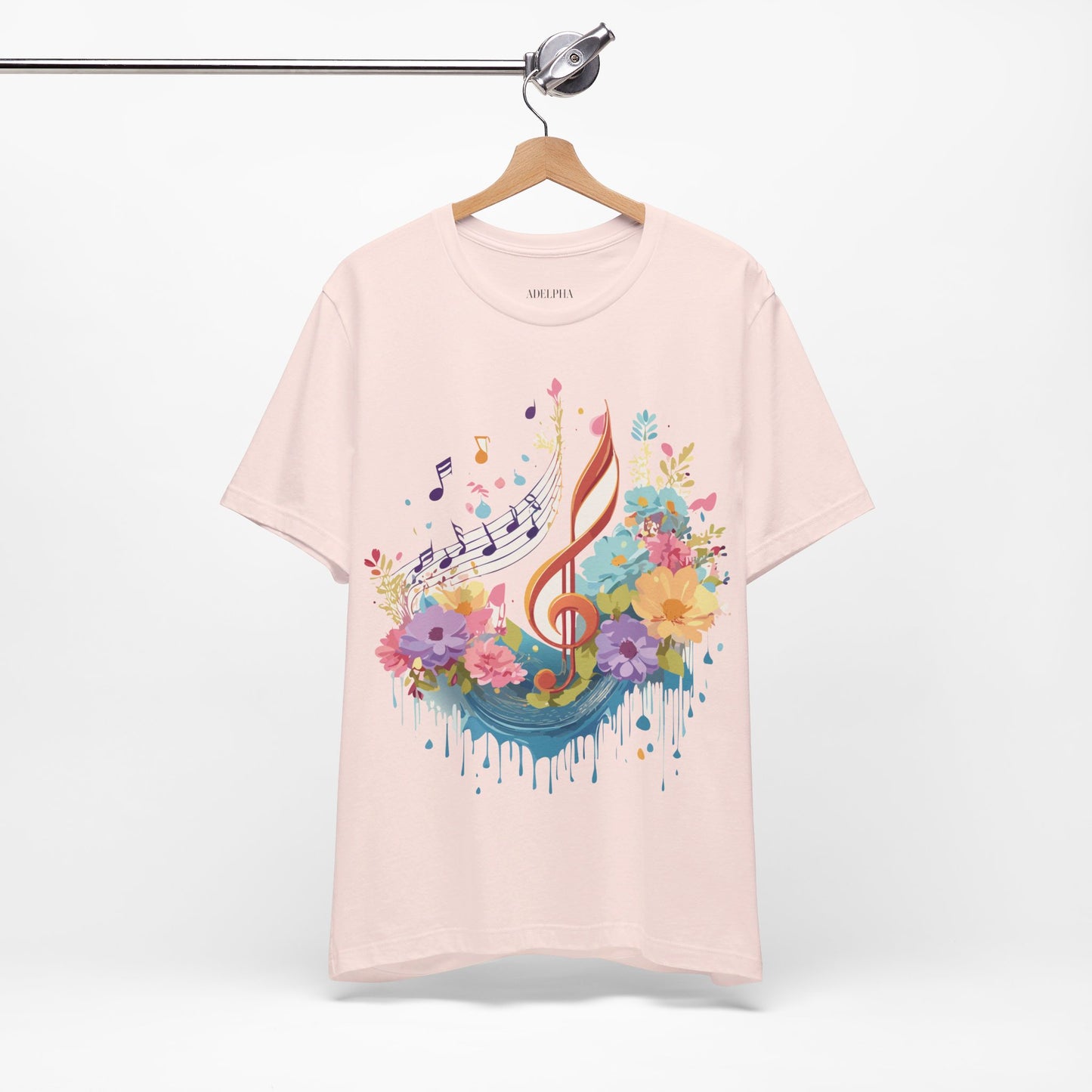 T-shirt en coton naturel - Collection Musique