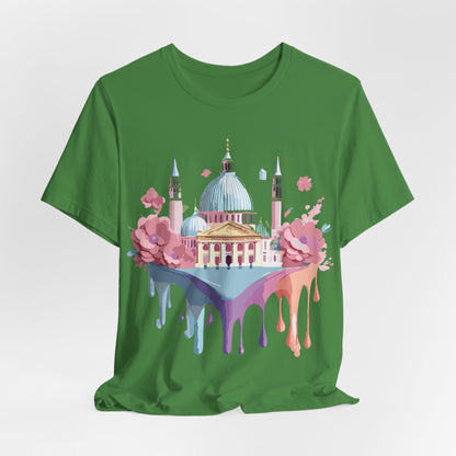 Natural Cotton Tee Shirt - Beautiful Places Collection - Venice Printify