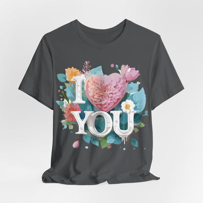 Natural Cotton Tee Shirt - Love Story Collection Printify