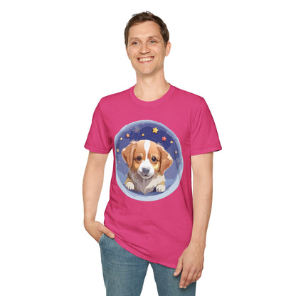 Unisex Gildan Softstyle 64000 Dog Shirt Tee Ring Spun Cotton