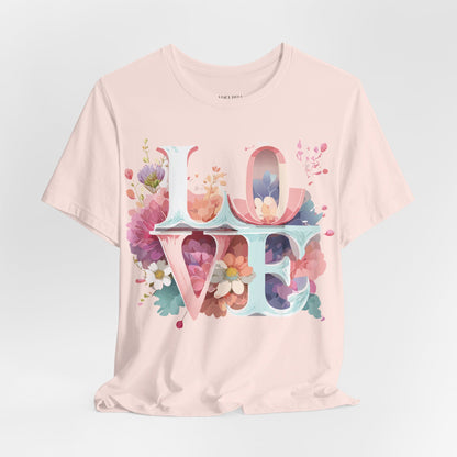 Natural Cotton Tee Shirt - Love story Collection Printify
