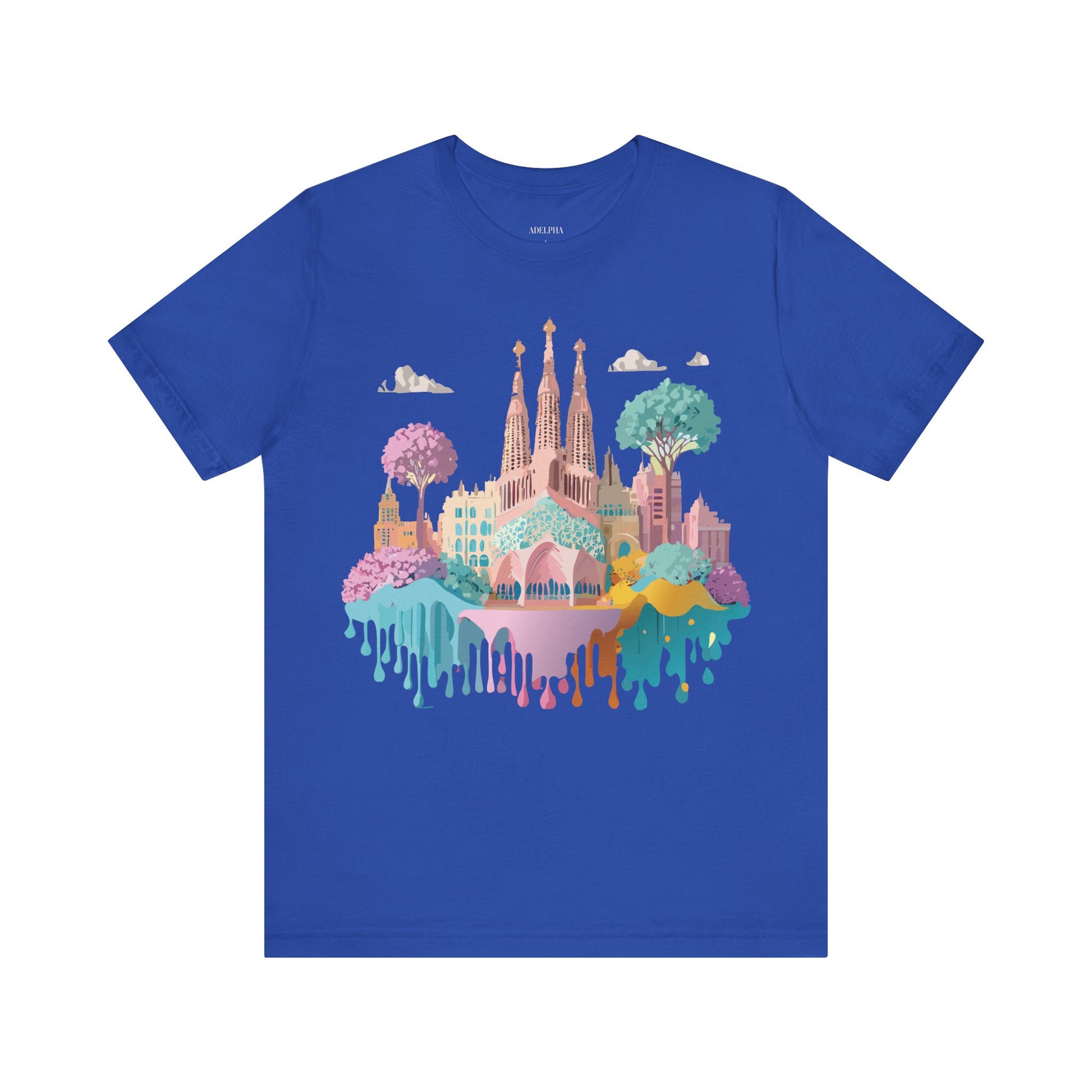 Tourist Shirt, Shirt with Barcelona - ADELPHA