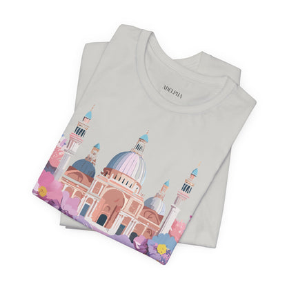 Natural Cotton Tee Shirt - Beautiful Places Collection - Venice Printify