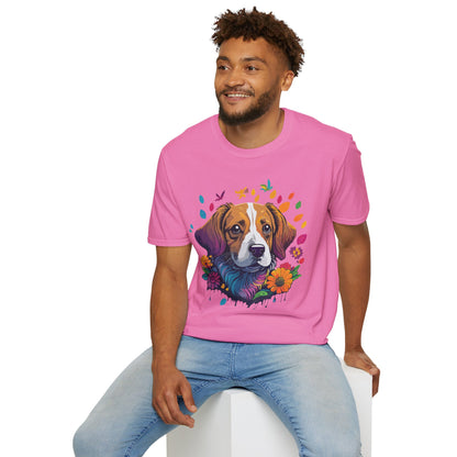 Dog Lover Unisex Tee Gildan Softstyle 64000 100 Percent Cotton Animal Shirt