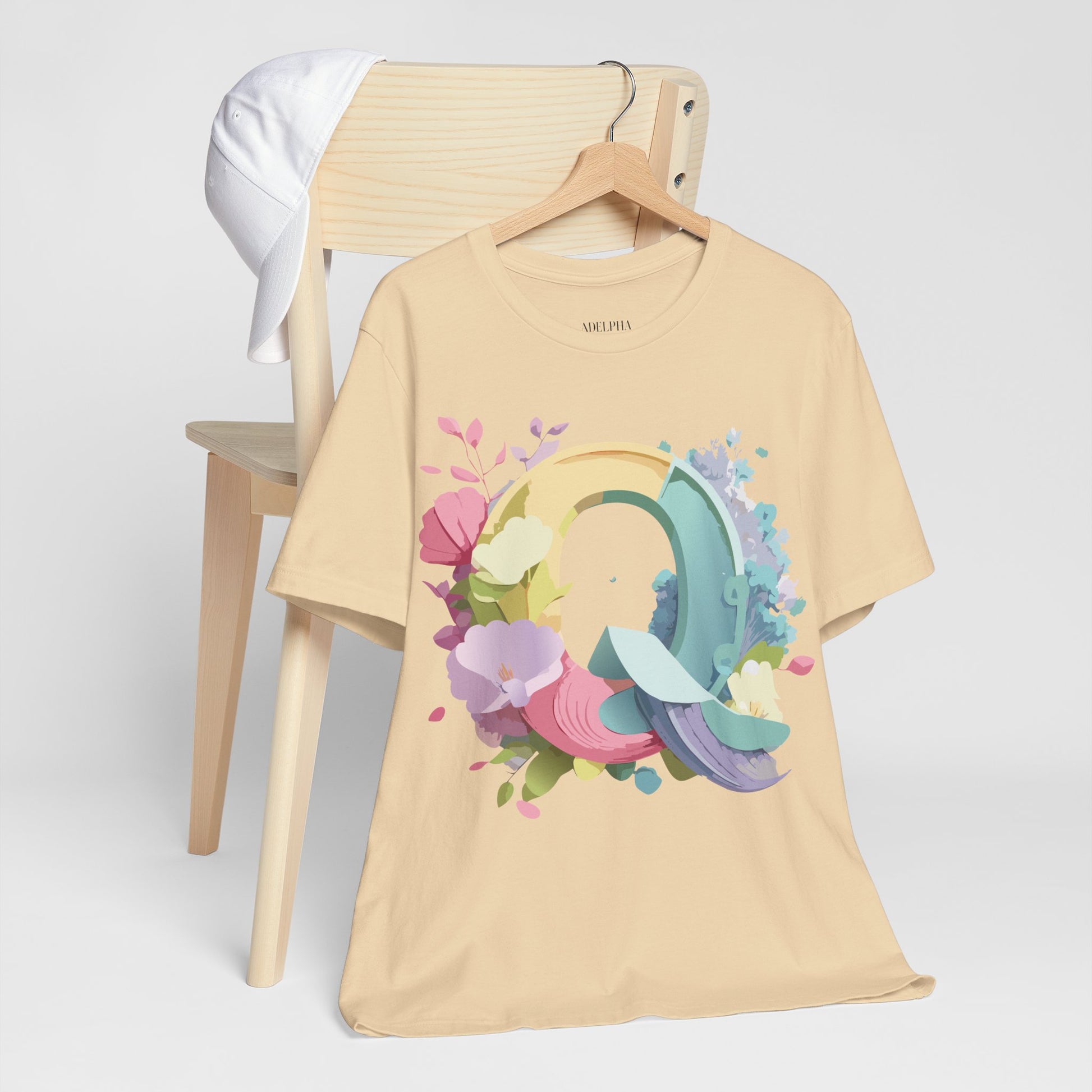 Letter Shirt, Letter Q Shirt - ADELPHA