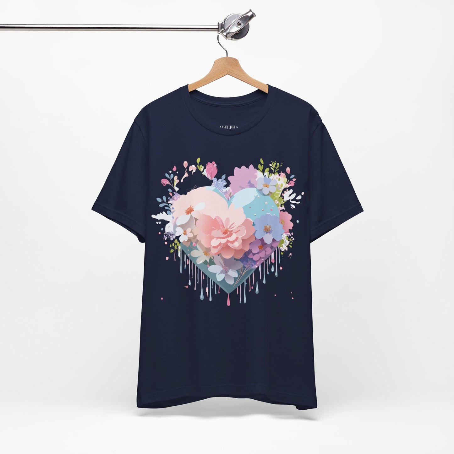 T-shirt en coton naturel - Collection Love Story