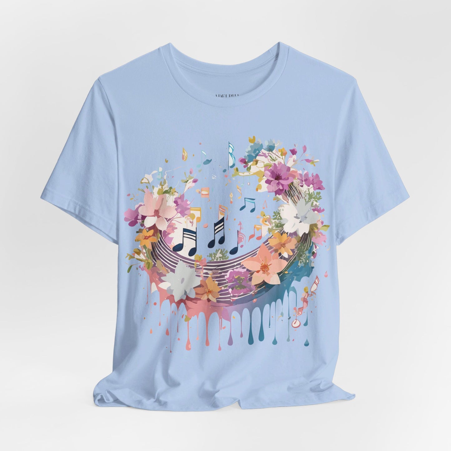 Natural Cotton Tee Shirt - Music collection