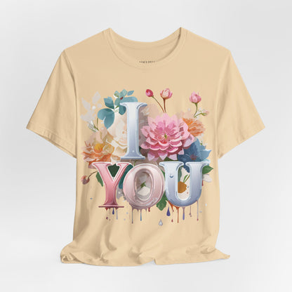 Natural Cotton Tee Shirt - Love story Collection Printify