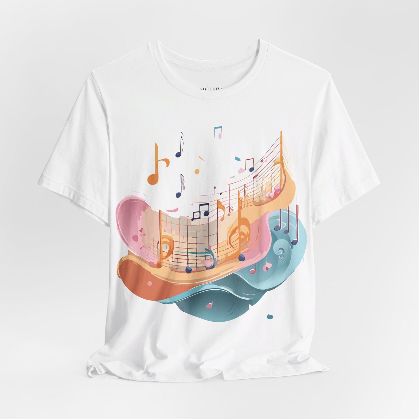 T-shirt en coton naturel - Collection Musique