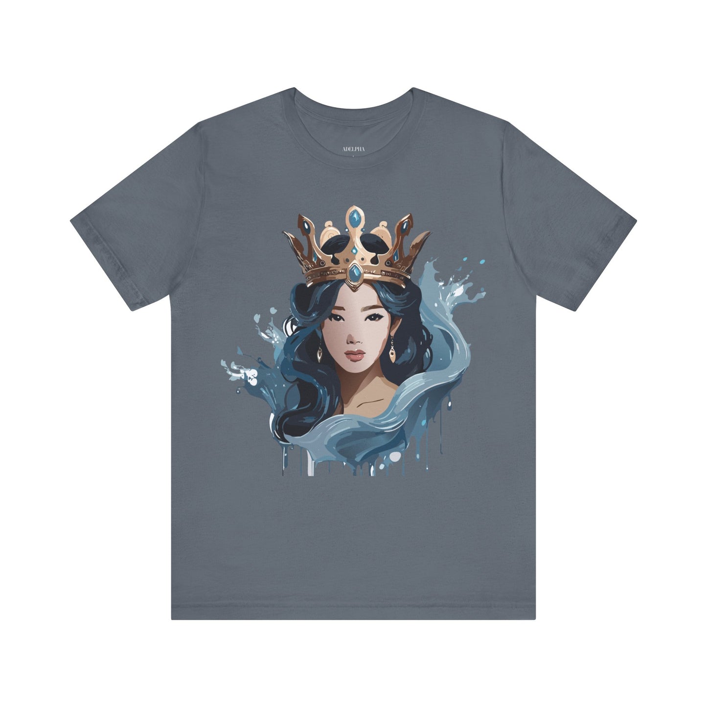 T-Shirt aus natürlicher Baumwolle – Queen Collection