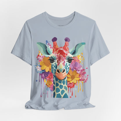 Shirt with Animals | Giraffe Printify