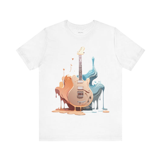 T-Shirt aus natürlicher Baumwolle – Musikkollektion