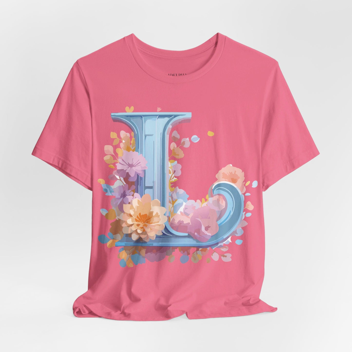 T-shirt en coton naturel - Collection Lettres - L