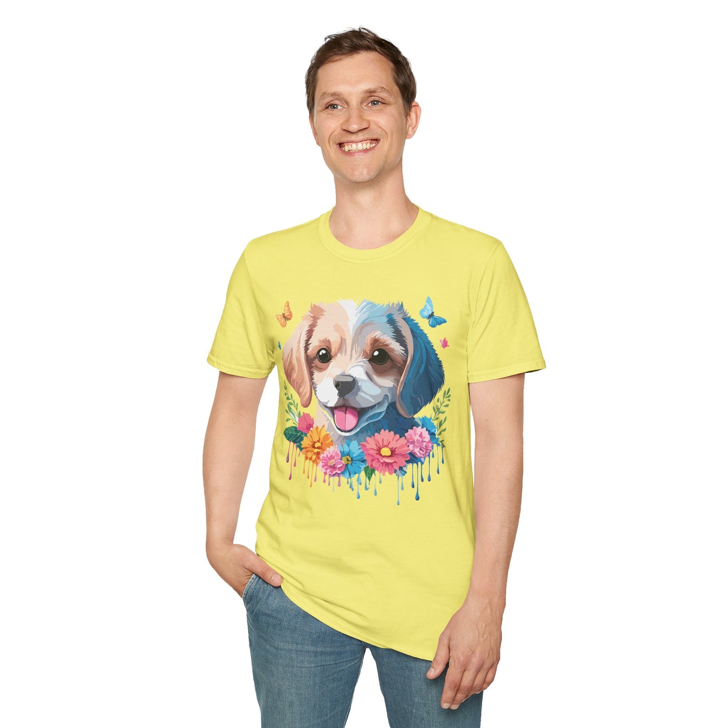 Dog Shirt, Shirt with Dog, Animal Tee, Shirt with Animals