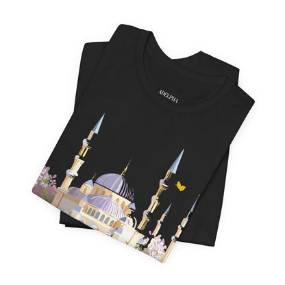 Natural Cotton Tee Shirt - Istanbul, Turkey Printify