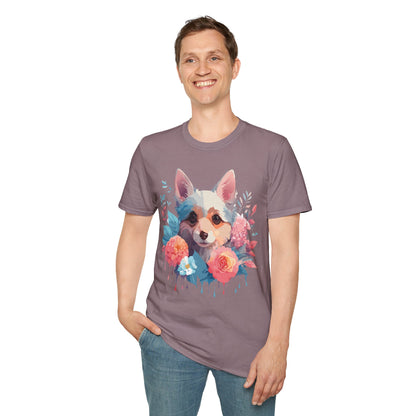 Dog Shirt Unisex Animal Print Tee With Cute Dog Designs And Comfort