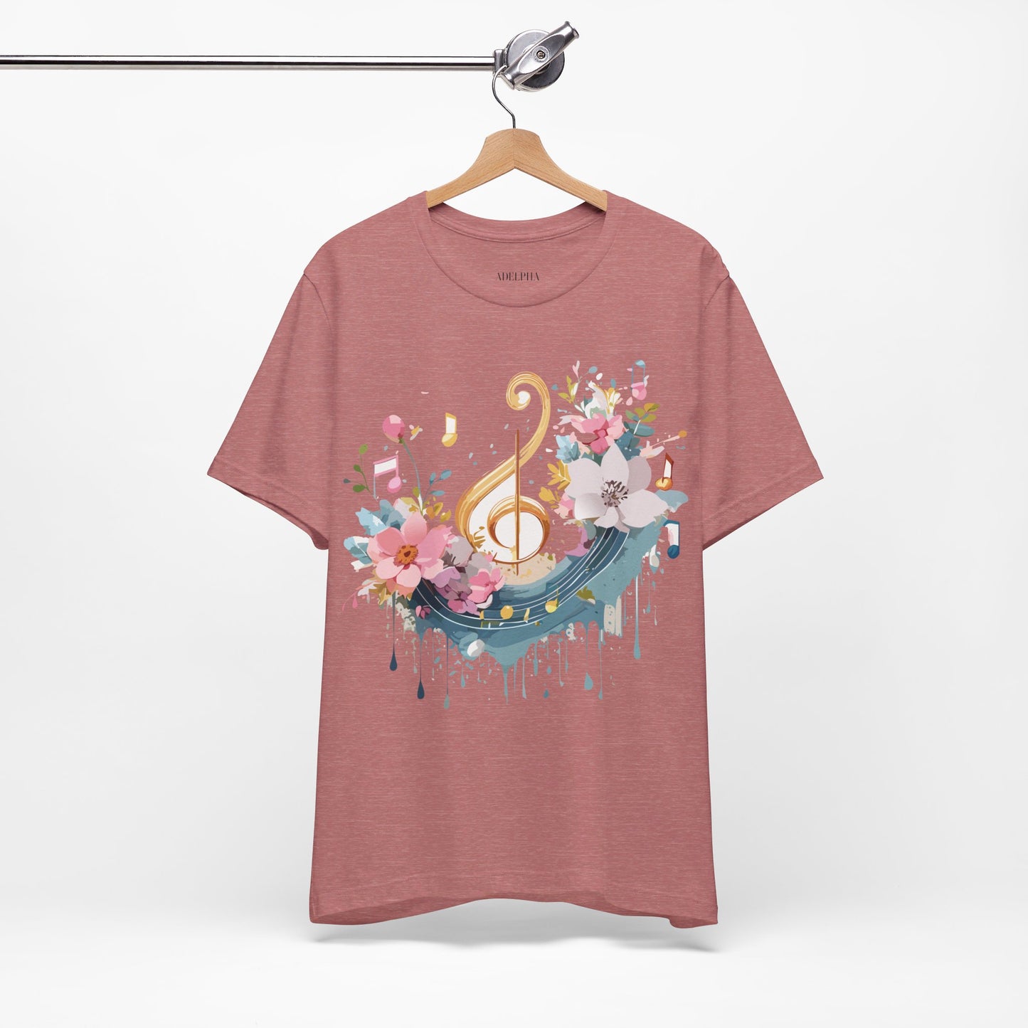 T-shirt en coton naturel - Collection Musique