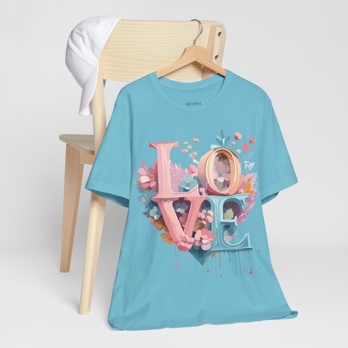 Natural Cotton Tee Shirt - Love story Collection