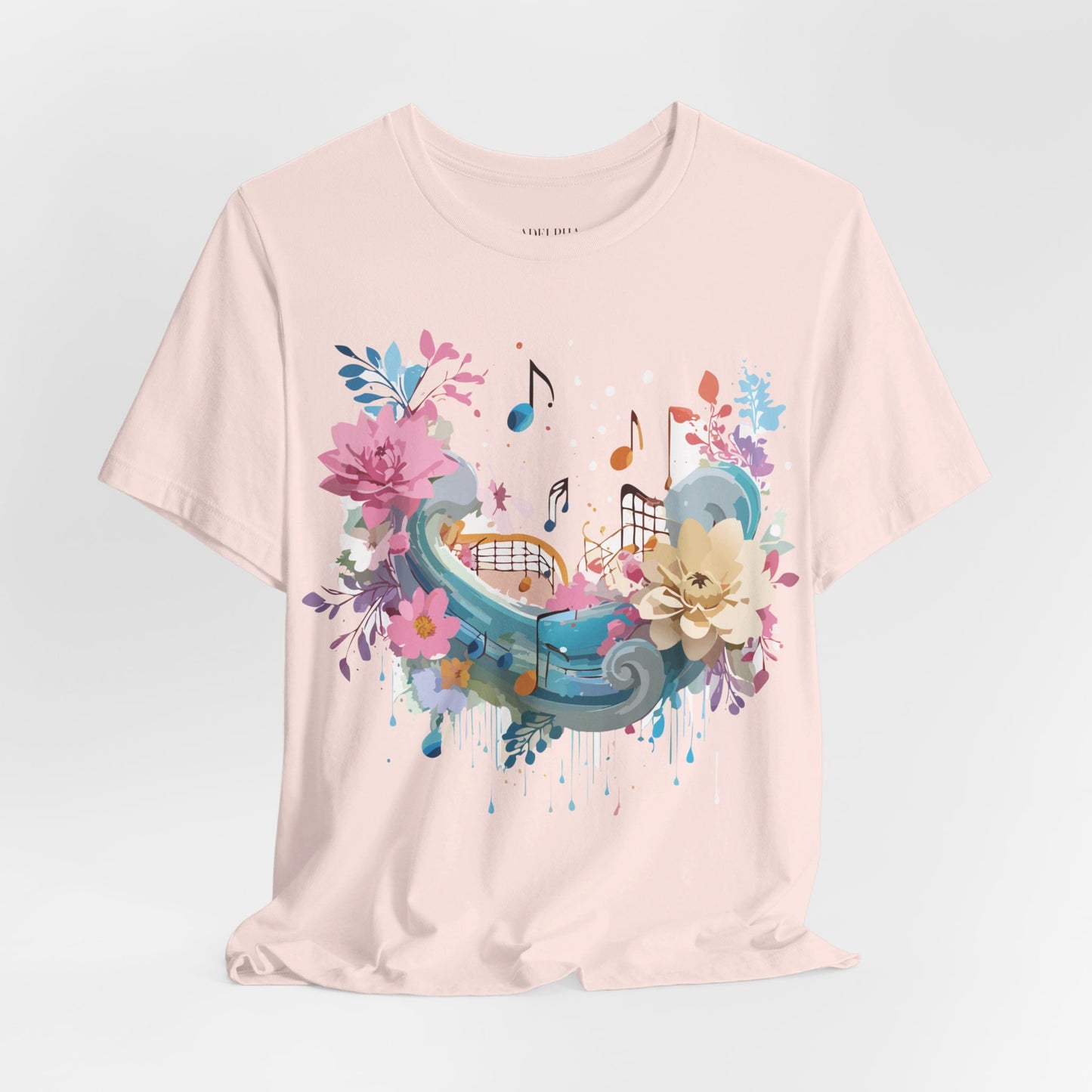 Natural Cotton Tee Shirt - Music collection