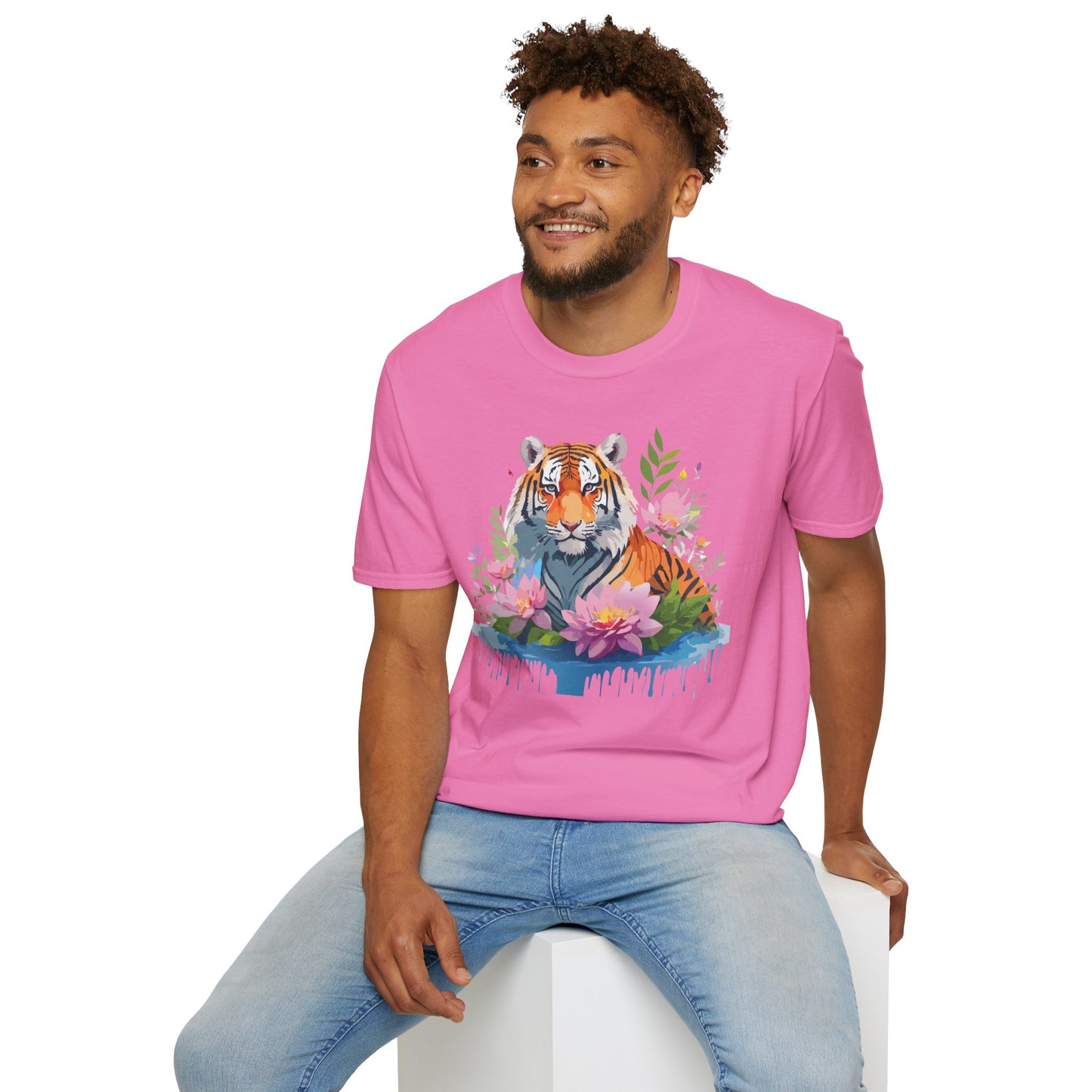 Tiger Shirt, Shirt with Tiger, Animal Tee, Shirt with Animals