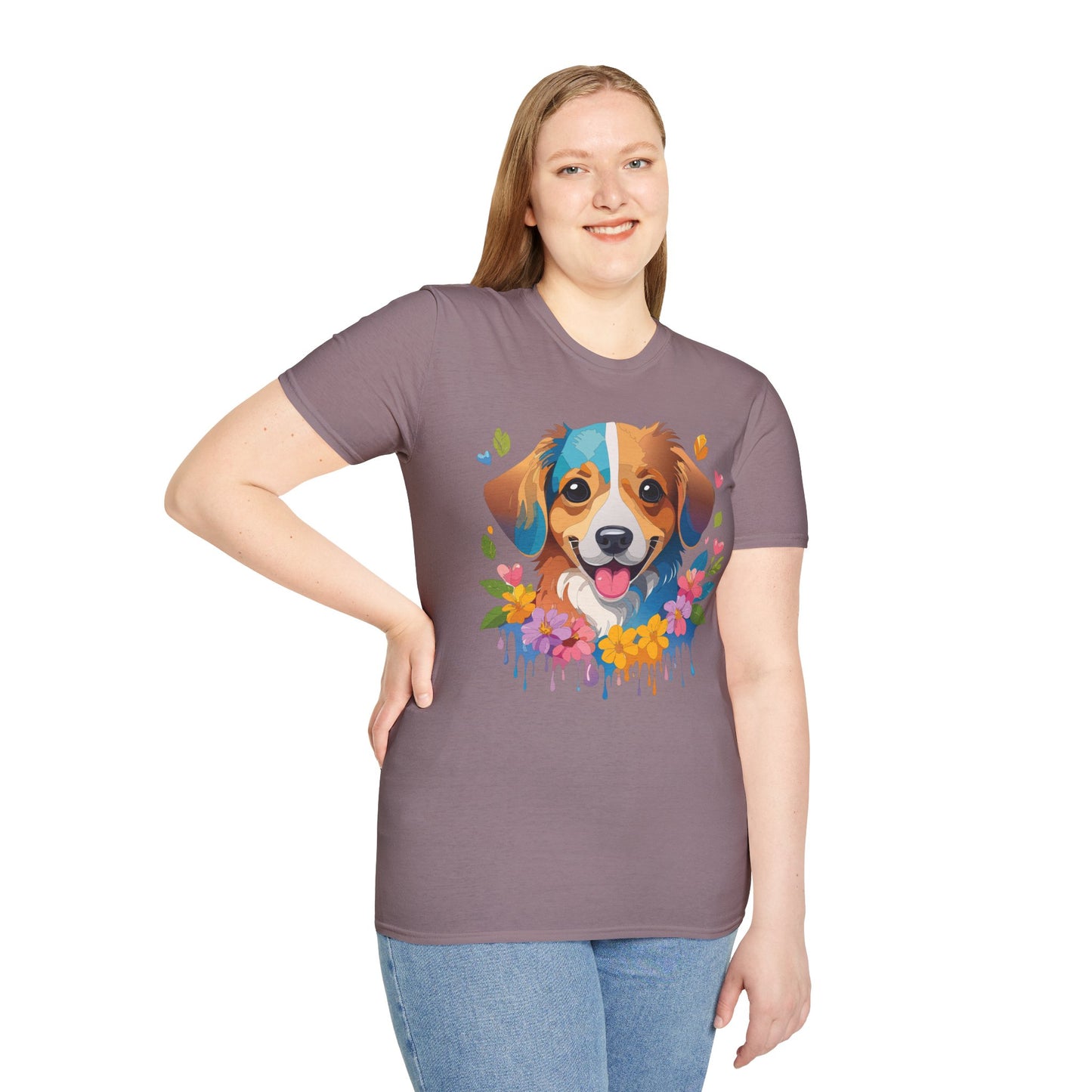 Dog Shirt, Shirt with Dog, Animal Tee, Shirt with Animals
